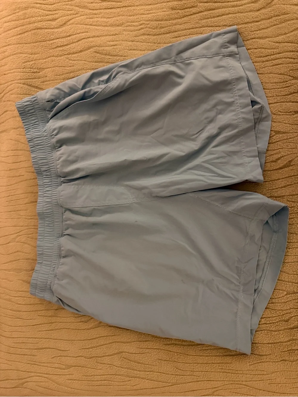 RHONE Men's Athletic Shorts - Light Gray large